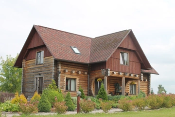 Guļbaļķu māja pie Ogres